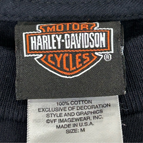 Vtg Harley Davidson Mens Y2K T Shirt‎ Size M Daytona Beach Bike Week Biker USA - Picture 6 of 9